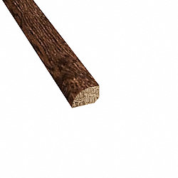 Prefinished Milan White Oak Hardwood 1/2 in thick x .75 in wide x 78 in Length Shoe Molding